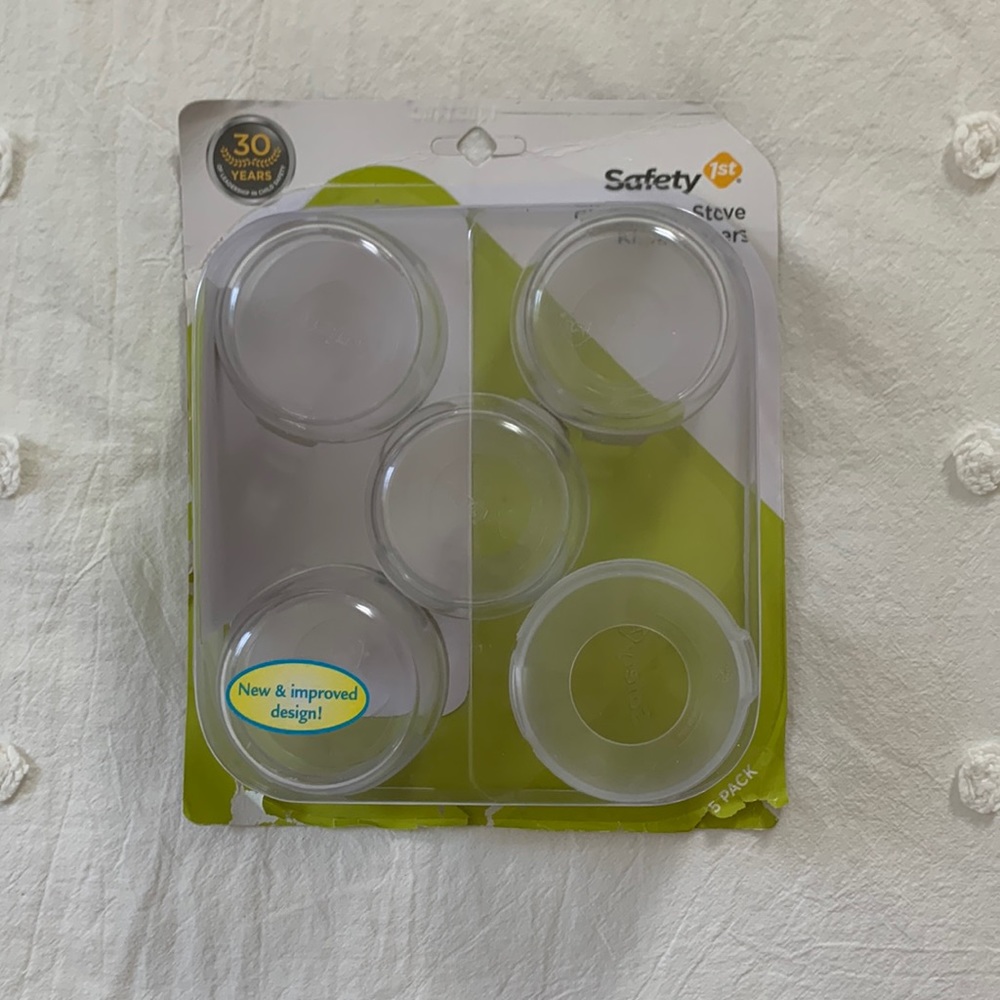 NWOT Safety 1st Clear View Stove Knob Covers